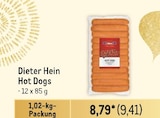 Hot Dogs von Dieter Hein im aktuellen Metro Prospekt für 9,41 €