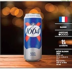 Bière blonde - 1664 - Intermarché à Calais Bière blonde - 1664 en promo chez Intermarché Calais à 1,18 €