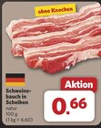 Aktuelles Schweinebauch in Scheiben Angebot bei combi in Osnabrück ab 0,66 €