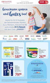 Ariel im Rossmann Prospekt "Online Exklusiv" mit 10 Seiten (Freiburg (Breisgau))