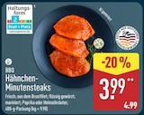 BBQ Hähnchen-Minutensteaks für 3,99 € bei ALDI Nord im Angebot BBQ Hähnchen-Minutensteaks im aktuellen ALDI Nord Prospekt