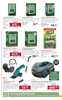 Rasenmäher im Dehner Garten-Center Prospekt "Aktuelle Angebote" mit 18 Seiten (Remscheid)