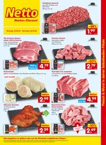 Netto Marken-Discount Prospekt "Fleisch & Wurst in Ihrer Selbstbedien-Filiale", 2 Seiten, für Straubing, 23.03.2020 - 28.03.2020 Netto Marken-Discount Prospekt "Fleisch & Wurst in Ihrer Selbstbedien-Filiale", 2 Seiten, für Straubing, 23.03.2020 - 28.03.2020