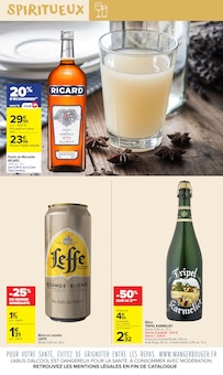 Promotion Boisson Alcoolisée dans le prospectus Carrefour Market, valable du 13/10/2026 au 25/10/2026 Promo Boisson Alcoolisée dans le catalogue Carrefour Market du moment à la page 10