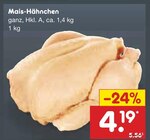 Aktuelles Mais-Hähnchen Angebot bei Netto Marken-Discount in Nürnberg ab 4,19 €