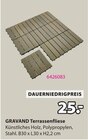GRAVAND Terrassenfliese Angebote bei JYSK Lemgo für 25,00 €