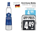 Wodka im Angebot bei EDEKA in Germering Wodka Angebote von Fürst Uranov bei EDEKA Germering für 4,49 €