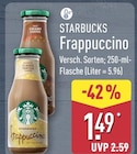 Frappuccino Sweet Creamy Coffee von Starbucks für 1,49 € bei ALDI Nord im Angebot Frappuccino Sweet Creamy Coffee von Starbucks im aktuellen ALDI Nord Prospekt