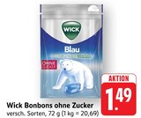 Bonbons ohne Zucker im Angebot bei E center in Stuttgart Bonbons ohne Zucker Angebote von Wick bei E center Stuttgart für 1,49 €