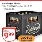 Pilsner Angebote von Radeberger bei GLOBUS Homburg für 9,99 €