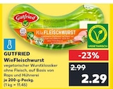 Kaufland Rastatt - WieFleischwurst Angebot im Prospekt WieFleischwurst bei Kaufland im Rastatt Prospekt für 2,29 €
