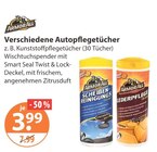 Scheibenreinigungstücher im V-Markt Prospekt Scheibenreinigungstücher von Armor All im aktuellen V-Markt Prospekt für 3,99 €