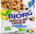 Pépites croustillantes de céréales au chocolat noir Bio - Bjorg en promo chez Monoprix Pépites croustillantes de céréales au chocolat noir Bio - Bjorg dans le catalogue Monoprix