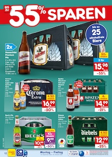 Bier im aktuellen Netto Marken-Discount Prospekt (Lünen) Bier im Netto Marken-Discount Prospekt "Aktuelle Angebote" mit 72 Seiten (Lünen)