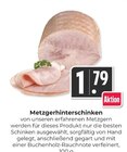 Metzgerhinterschinken bei Hieber im Prospekt "" für 1,79 €