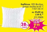 Kopfkissen für 4,99 € bei SB Möbel Boss im Angebot Kopfkissen im aktuellen SB Möbel Boss Prospekt
