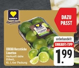Limetten von EDEKA Herzstücke für 1,99 € bei EDEKA im Angebot Limetten von EDEKA Herzstücke im aktuellen EDEKA Prospekt