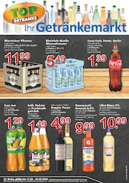 TOP Getränke Prospekt für Neuss mit 4 Seiten TOP Getränke Prospekt für Neuss: "Aktuelle Angebote", 4 Seiten, 17.08.2026 - 22.08.2026
