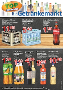 Aktueller TOP Getränke Prospekt für Verl und Ungebung, Seiten zum blättern TOP Getränke Prospekt Aktuelle Angebote mit Seiten in Verl und Umgebung
