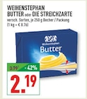 BUTTER oder DIE STREICHZARTE Angebote von WEIHENSTEPHAN bei Marktkauf Hagen für 2,19 €