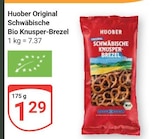Original Schwäbische Bio Knusper-Brezel bei GLOBUS im Neunkirchen Prospekt für 1,29 €