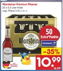 Premium Pilsener Angebote von Warsteiner bei Netto Marken-Discount Duisburg für 10,99 €