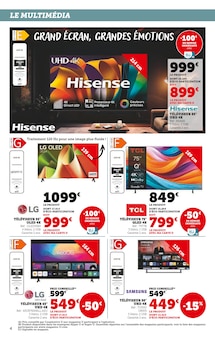 Promotion LG dans le prospectus Hyper U, valable du 29/04/2025 au 11/05/2025 Promo LG dans le catalogue Hyper U du moment à la page 4