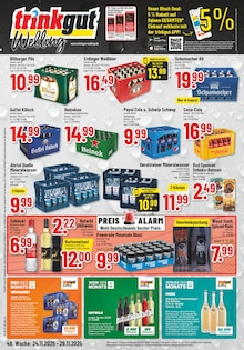 Aktueller Trinkgut Prospekt "Aktuelle Angebote" Seite 1 von 10 Seiten für Bergheim