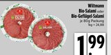 Bio-Salami im EDEKA Prospekt Bio-Salami von Wiltmann im aktuellen EDEKA Prospekt für 1,99 €