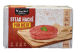 Steak 100% pur boeuf - H.MARKET SELECTION dans le catalogue Hmarket