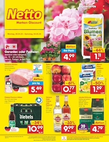 Aktueller Netto Marken-Discount Prospekt "Aktuelle Angebote" Seite 1 von 50 Seiten für Düsseldorf