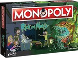MONOPOLY - Rick and Morty Brettspiel Mehrfarbig von WINNING MOVES im aktuellen MediaMarkt Saturn Prospekt für 39,99 €
