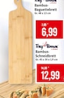 Bambus-Baguettebrett oder Bambus-Schneidbrett bei Kaufhaus Stolz im Zingst Prospekt für 6,99 €