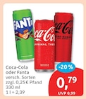 Coca-Cola oder Fanta im aktuellen budni Prospekt
