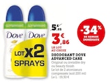 Déodorant Advanced Care - Dove dans le catalogue Super U