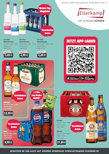 Pepsi im Getränke Ellerkamp Prospekt "DIE GETRÄNKEKÖNNER" mit 4 Seiten (Osnabrück)