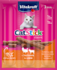 Cat-Stick Katzensnack von Vitakraft für 0,49 € bei budni im Angebot Cat-Stick Katzensnack von Vitakraft im aktuellen budni Prospekt