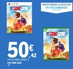 Pga tour 2K25 - 2K en promo chez E.Leclerc Échirolles à 50,42 €