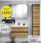 BADMÖBEL im Angebot bei BRAUN Möbel-Center in Homburg BADMÖBEL Angebote von Dieter Knoll bei BRAUN Möbel-Center Homburg für 149,00 €