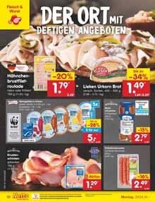Brot im Netto Marken-Discount Prospekt "Aktuelle Angebote" mit 50 Seiten (Würzburg)