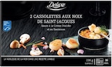 2 cassolettes aux noix de Saint-Jacques - Deluxe en promo chez Lidl Vandœuvre-lès-Nancy à 4,39 €