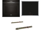 Aktuelles EQ874DV02R Backofen: iQ700, Kochfeld: iQ300, Einbaubackofenset (Induktionskochfeld, A+, 71 l) Angebot bei MediaMarkt Saturn in Regensburg ab 1.379,00 €