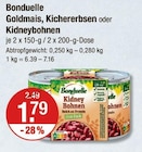 Goldmais oder Kichererbsen oder Kidneybohnen von Bonduelle im aktuellen V-Markt Prospekt für 1,79 €