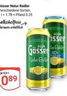 Natur Radler im Angebot bei GLOBUS in Plauen Natur Radler Angebote von Gösser bei GLOBUS Plauen für 0,89 €