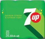 Boisson gazeuse citron & citron vert - Seven Up en promo chez Netto Boisson gazeuse citron & citron vert - Seven Up dans le catalogue Netto