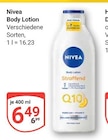 Body Lotion Angebote von Nivea bei GLOBUS Kerpen für 6,49 €