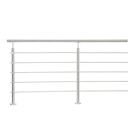 Garde-corps Inox gris 2m pose à plat, Noxi ARTENS, en kit - ARTENS - Leroy Merlin à Niort Garde-corps Inox gris 2m pose à plat, Noxi ARTENS, en kit - ARTENS en promo chez Leroy Merlin Niort à 212,49 €