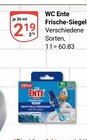 Frische-Siegel Angebote von WC Ente bei GLOBUS Kempen für 2,19 €