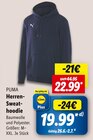 Herren-Sweat-hoodie im Angebot bei Lidl in Ansbach Herren-Sweat-hoodie Angebote von PUMA bei Lidl Ansbach für 19,99 €