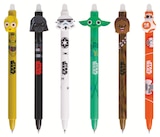 Intermarché Hérépian - Promo Stylos effaçable rétractable Star Wars encre bleue thermosensible, pointe 0.5mm Promo Stylos effaçable rétractable Star Wars encre bleue thermosensible, pointe 0.5mm à 2,19 € dans le catalogue Intermarché à Hérépian